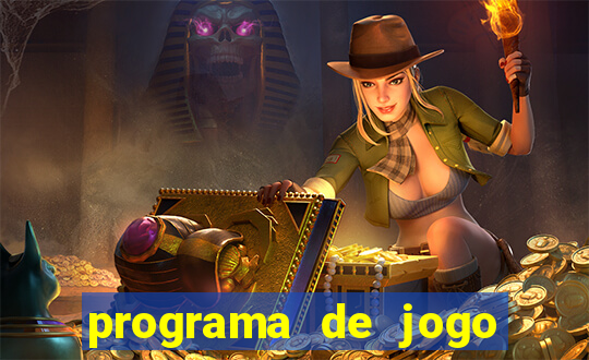 programa de jogo de futebol