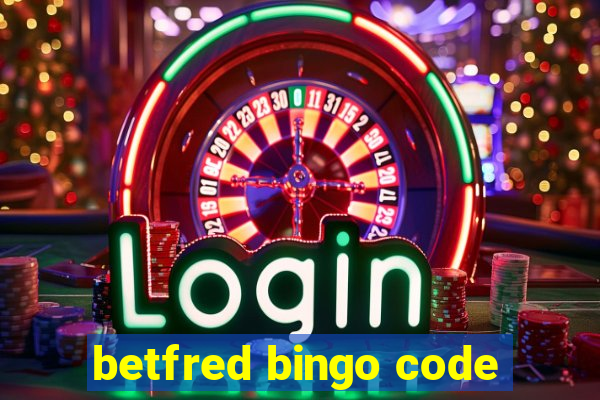 betfred bingo code