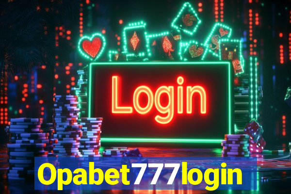 Opabet777login