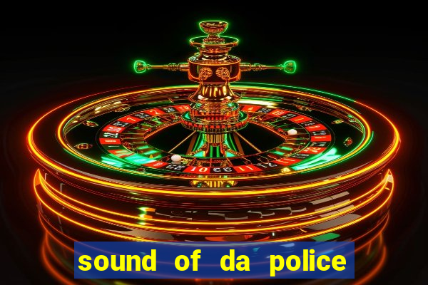 sound of da police by krs one