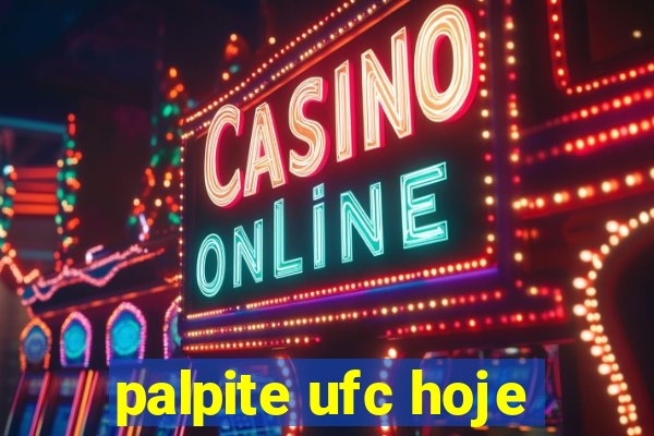 palpite ufc hoje