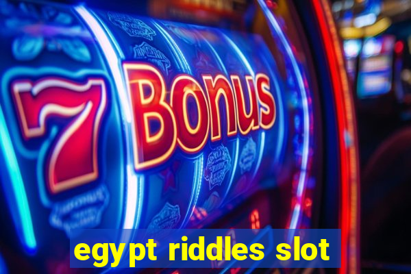 egypt riddles slot