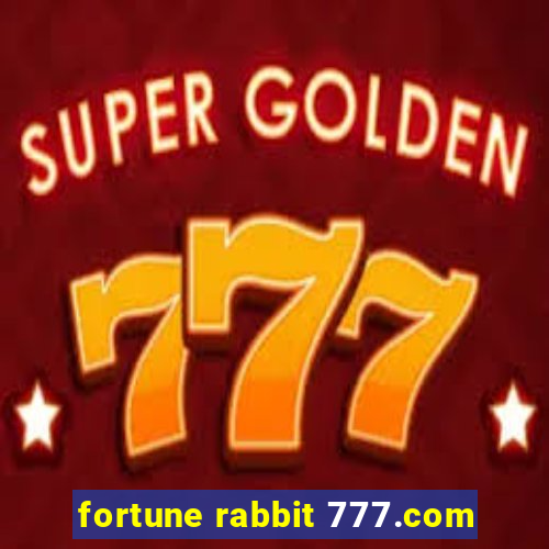 fortune rabbit 777.com