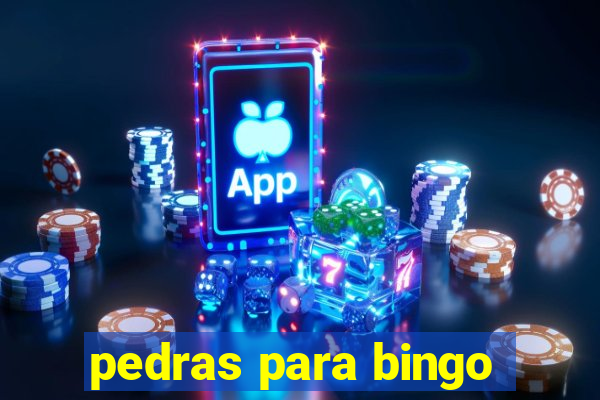 pedras para bingo