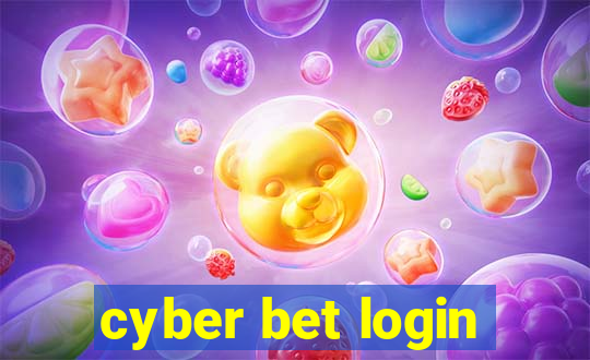 cyber bet login