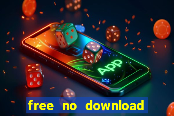 free no download slot machine games