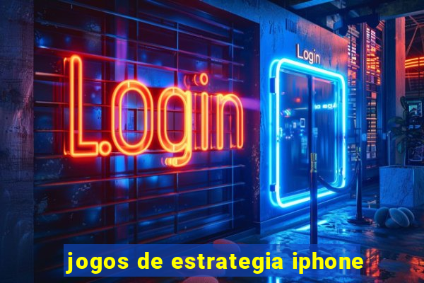 jogos de estrategia iphone