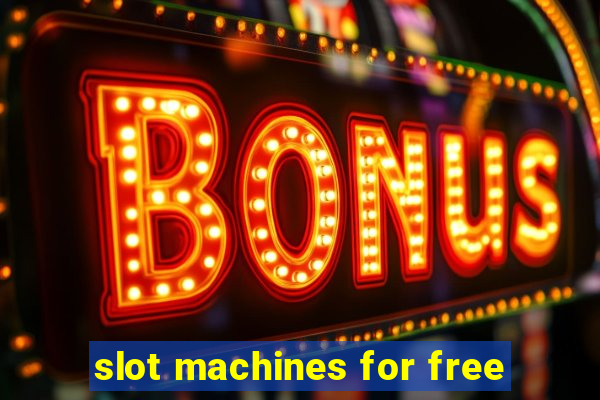 slot machines for free