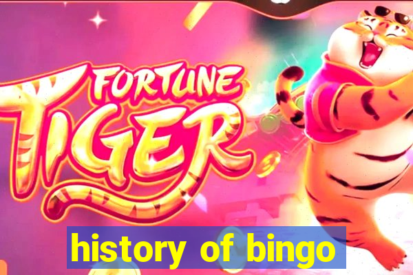 history of bingo