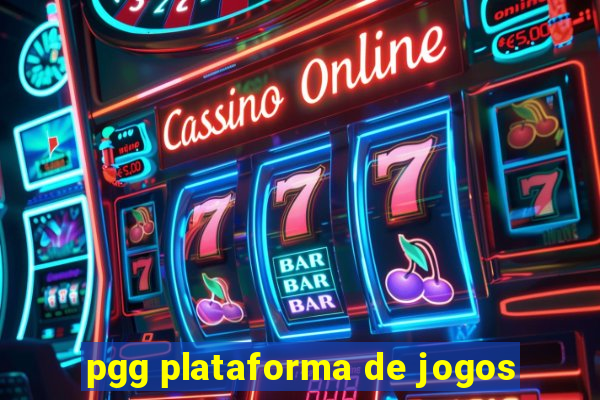 pgg plataforma de jogos