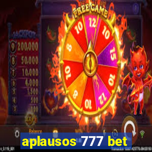 aplausos 777 bet