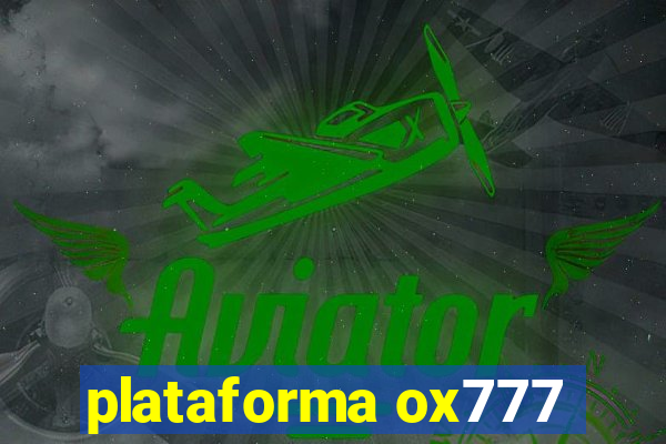 plataforma ox777