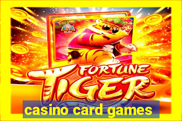 casino card games