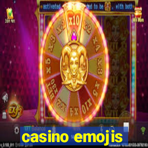 casino emojis