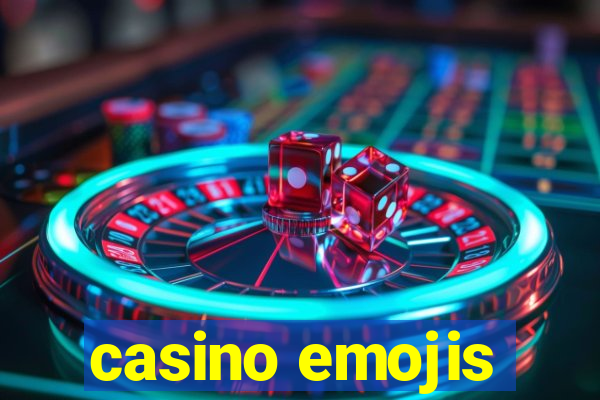 casino emojis