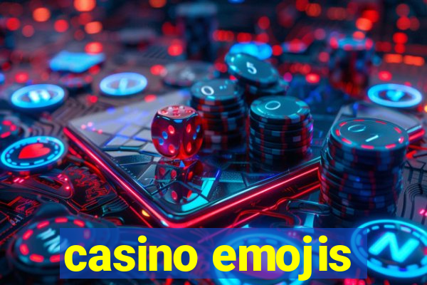 casino emojis