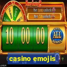 casino emojis