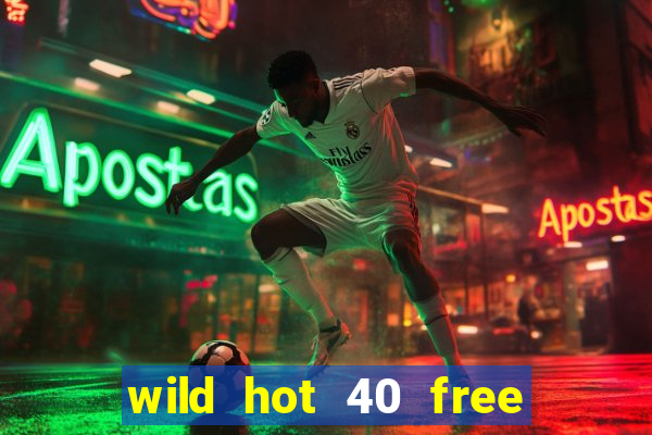 wild hot 40 free spins slot