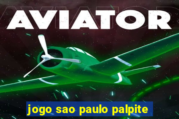 jogo sao paulo palpite