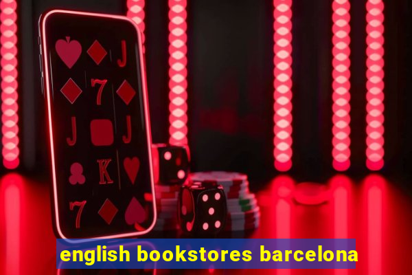 english bookstores barcelona