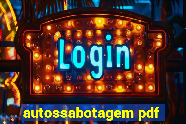 autossabotagem pdf