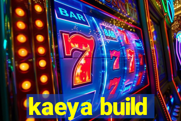 kaeya build