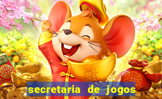 secretaria de jogos e apostas