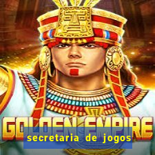 secretaria de jogos e apostas