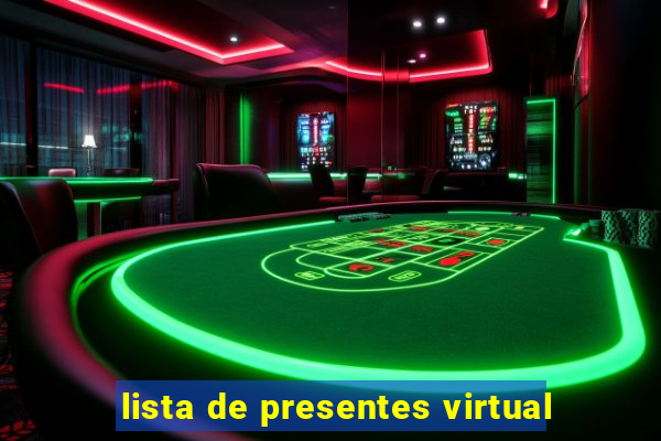 lista de presentes virtual