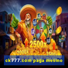 ck777.com paga mesmo