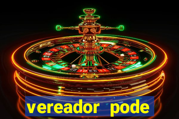 vereador pode patrocinar time de futebol