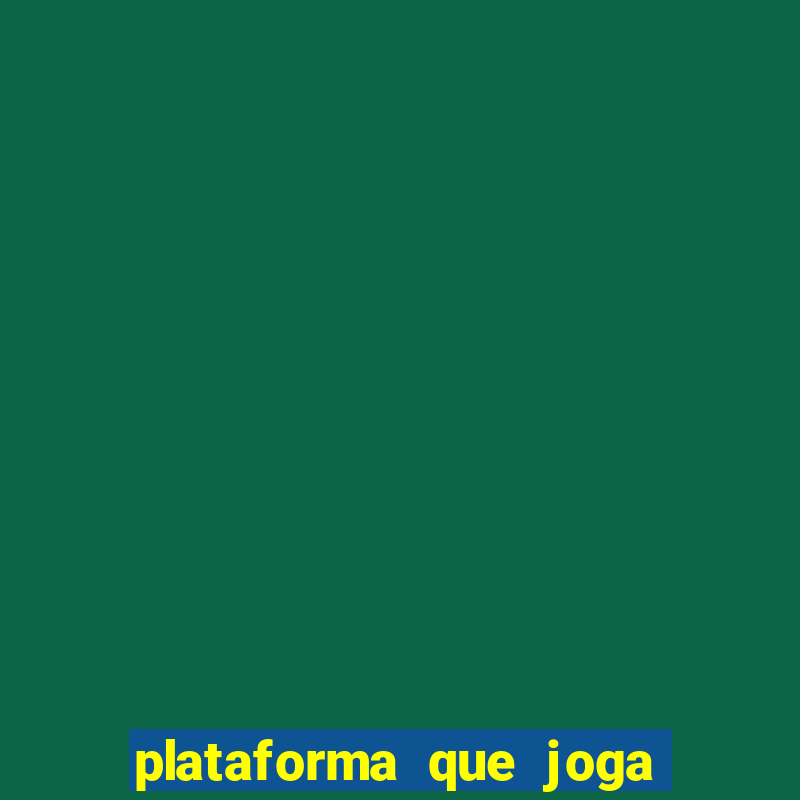 plataforma que joga com 1 real