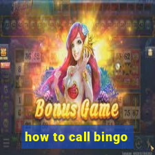 how to call bingo