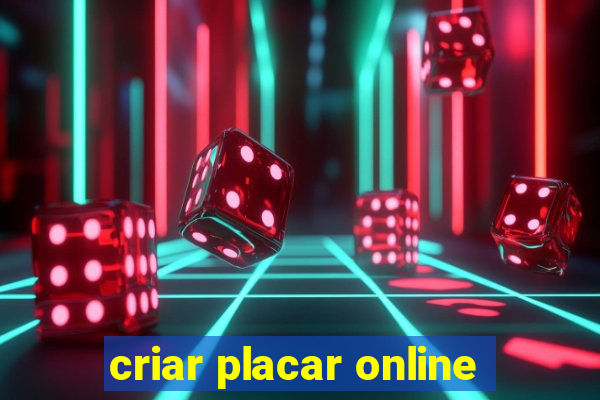 criar placar online