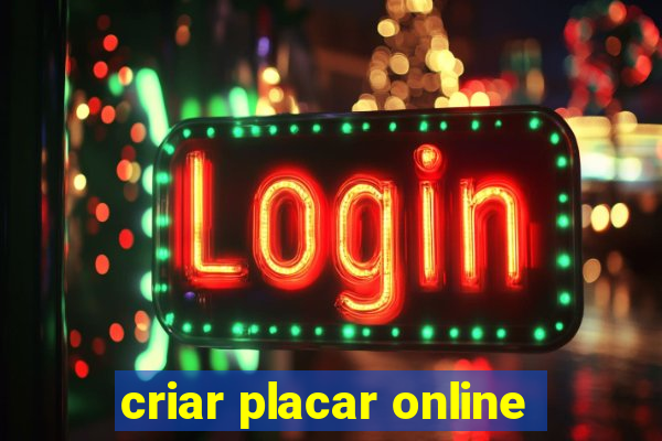 criar placar online