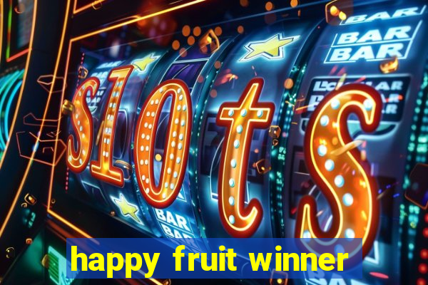 happy fruit winner