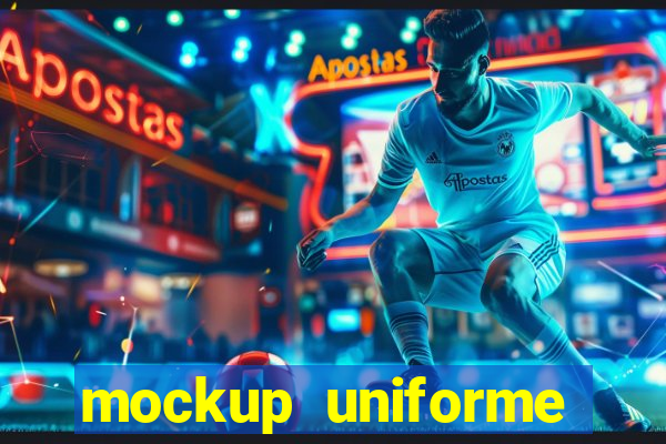 mockup uniforme futebol psd free