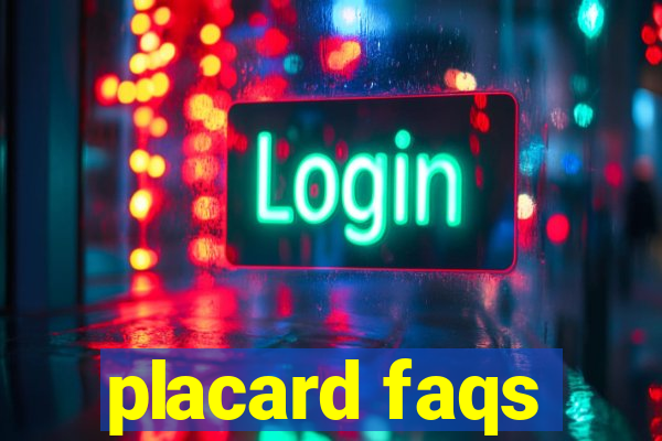 placard faqs