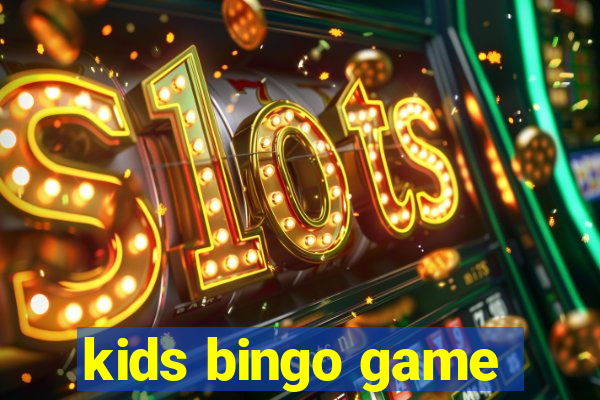 kids bingo game