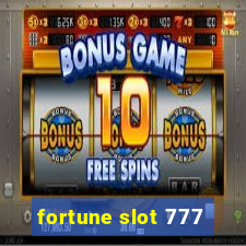 fortune slot 777