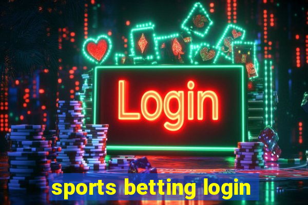 sports betting login