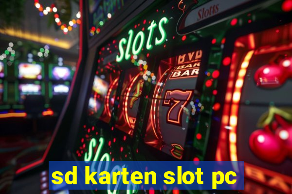 sd karten slot pc