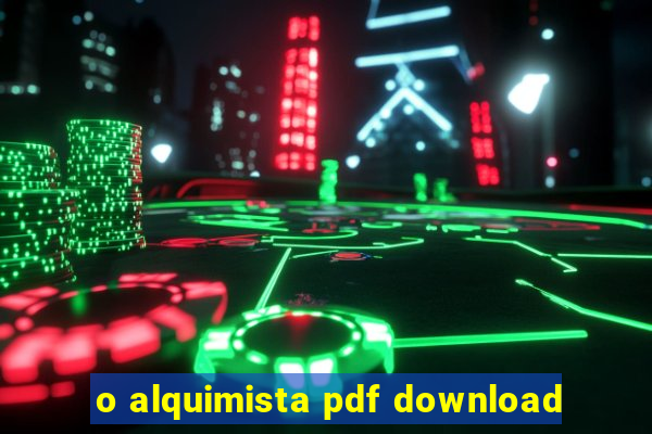 o alquimista pdf download