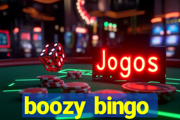 boozy bingo