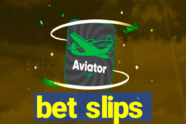 bet slips