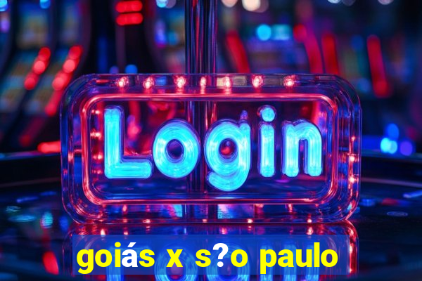 goiás x s?o paulo