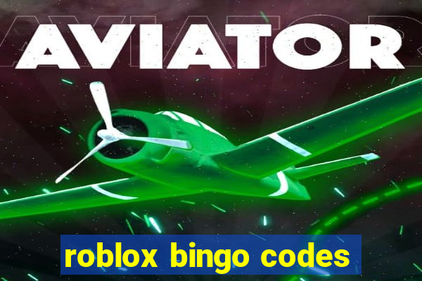 roblox bingo codes