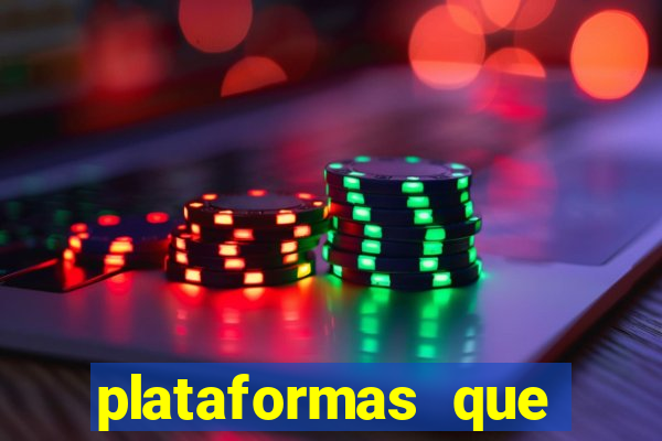 plataformas que mais pagam slots