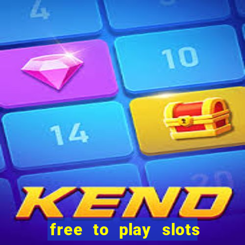 free to play slots no download