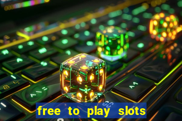 free to play slots no download